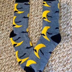 Halloween Bat Socks